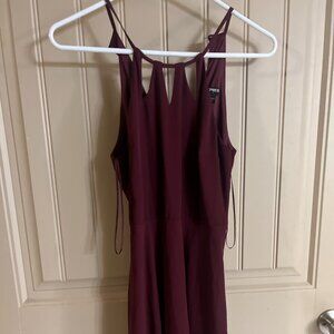 Marroon dress size small